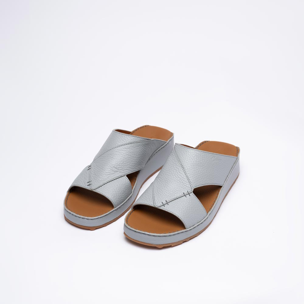 C-0219-Aluminium Arabic Male Sandals
