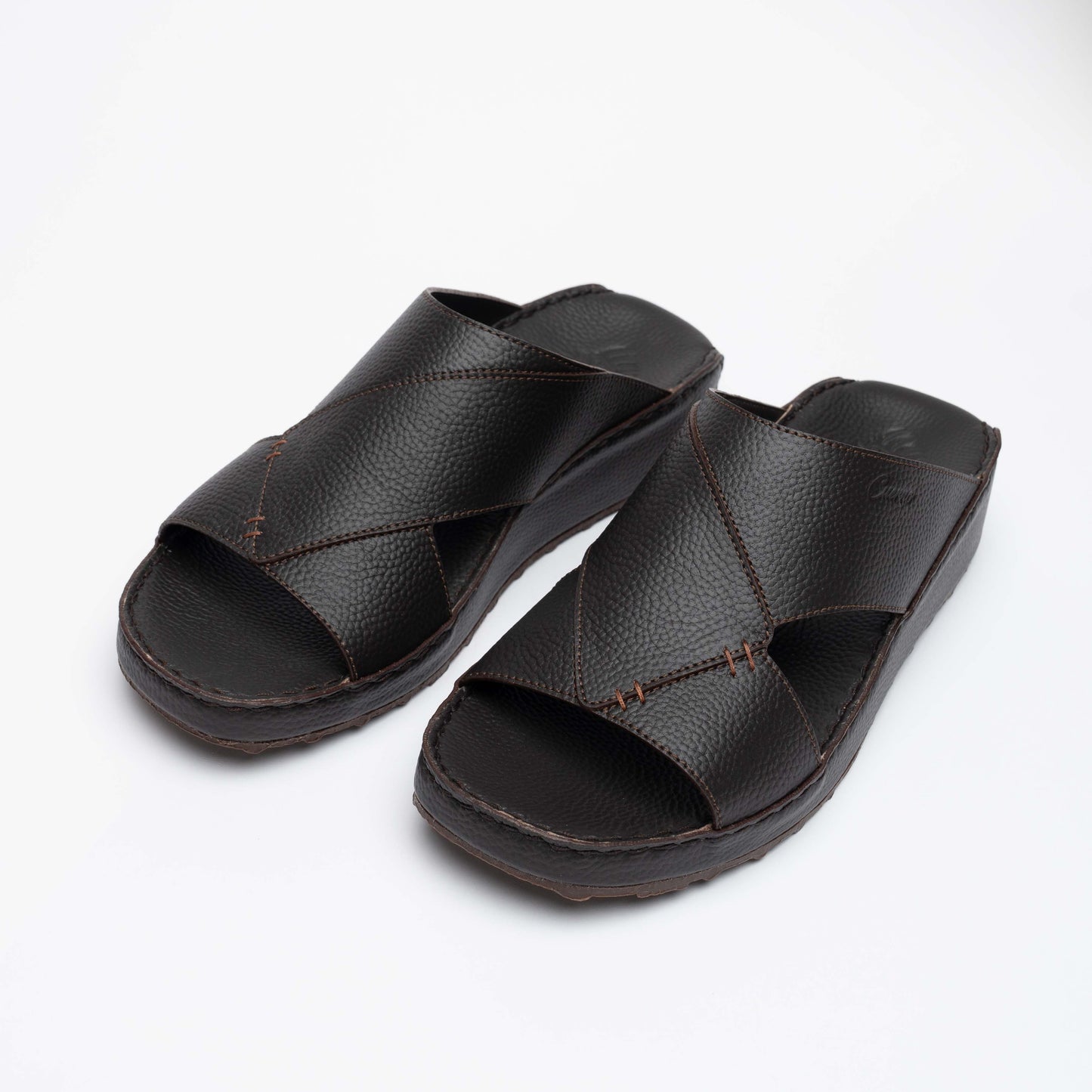 C-0219-Brown Arabic Male Sandals