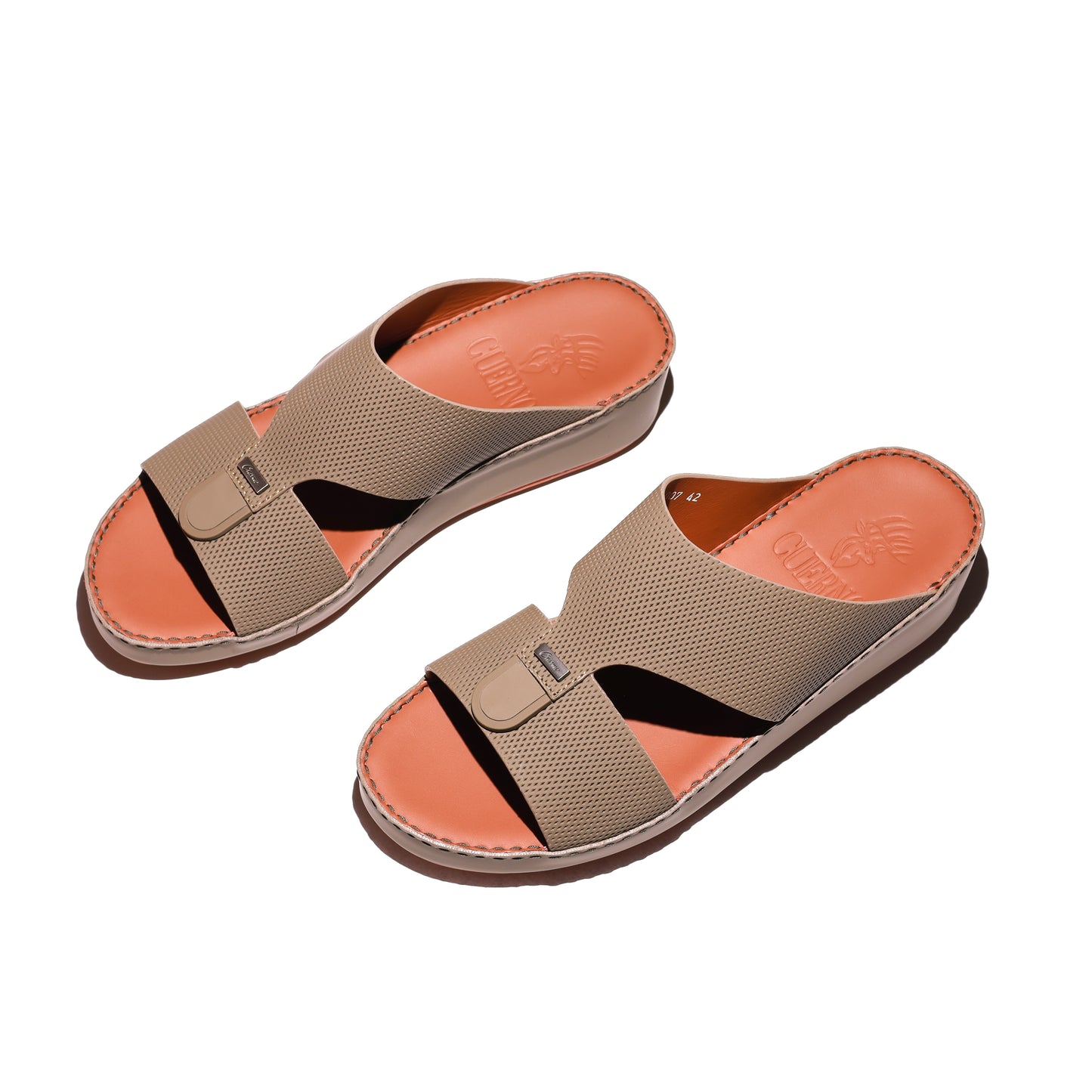 04007-Truffle Arabic Male Sandals New Arrivals