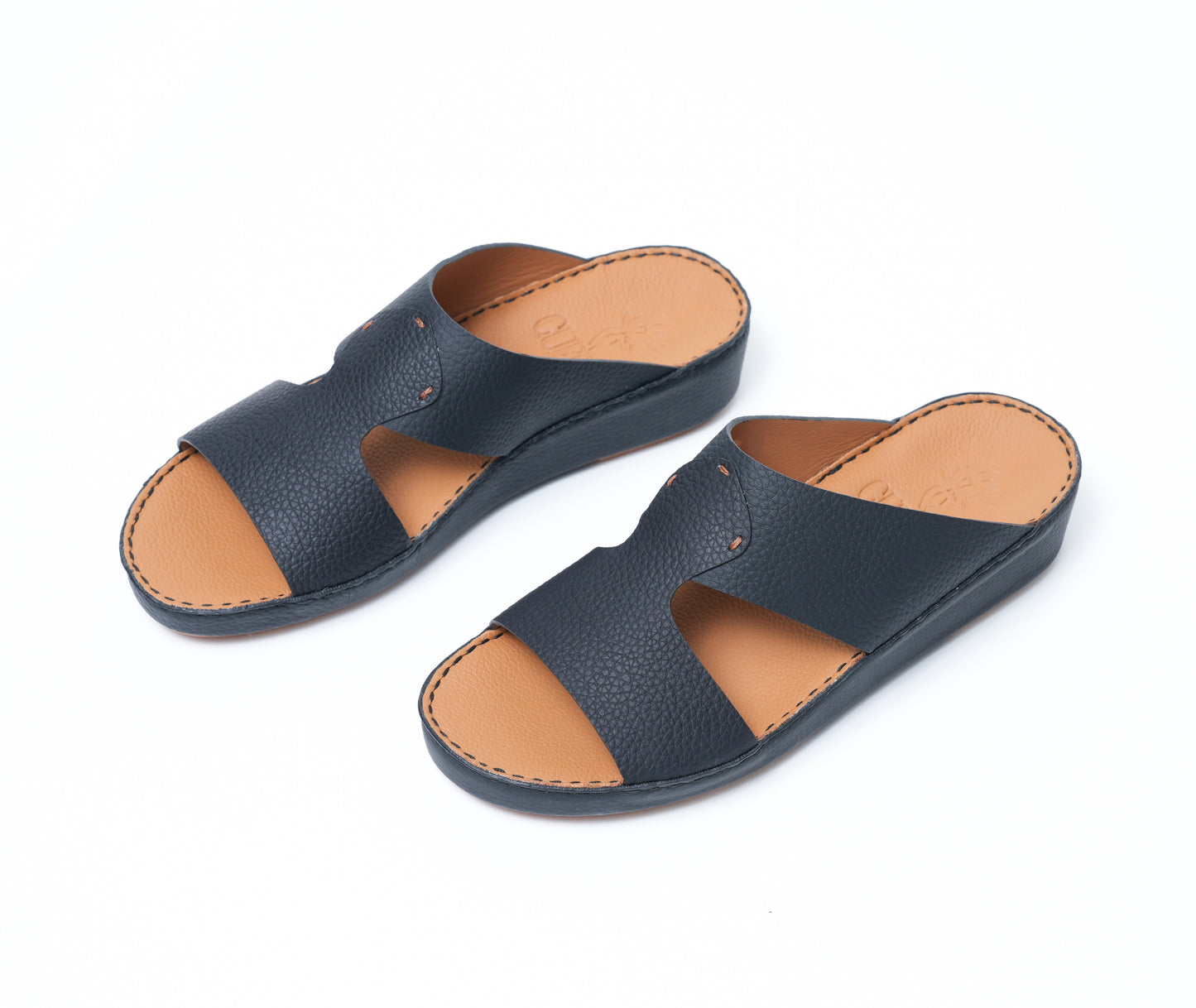 CSI-204-Black Arabic Male Sandal