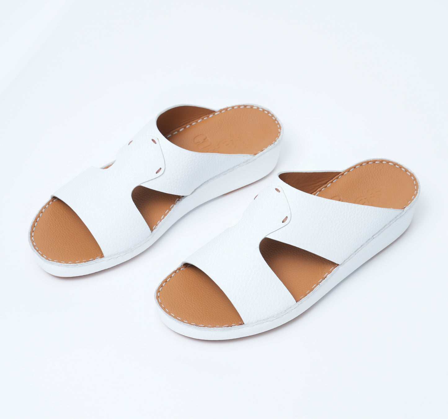 CSI-204-White Arabic Male Sandal