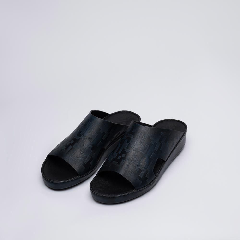 205-Light Blue Arabic Male Sandals