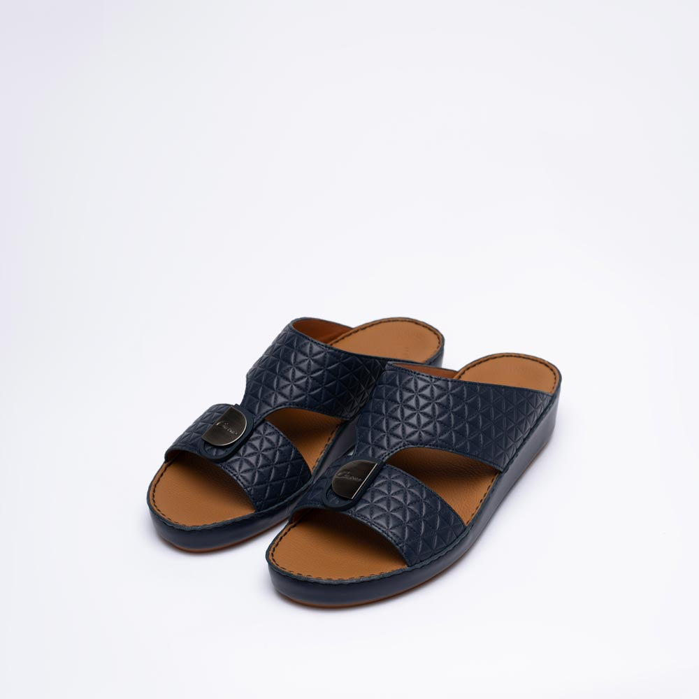 CSI-217-Navy Arabic Male Sandals