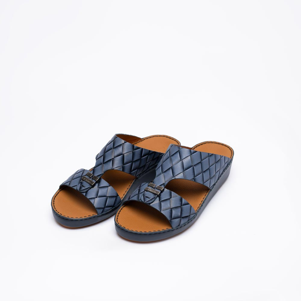 CSI-219-Navy Arabic Male Sandals