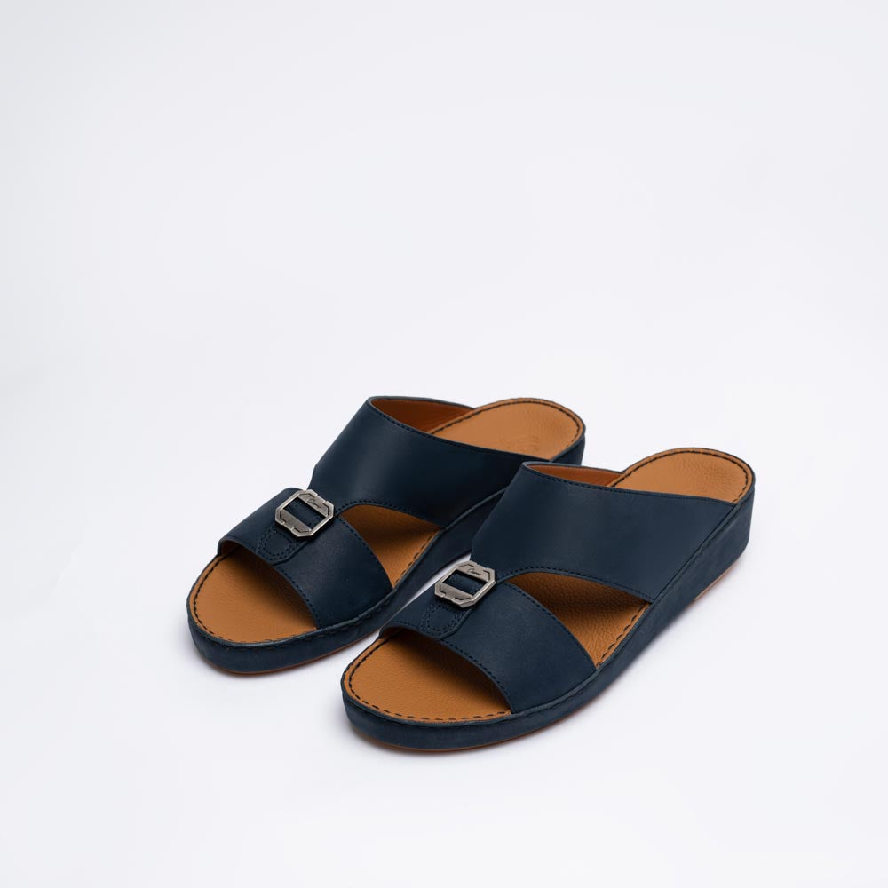 CSI-220-Navy Arabic Male Sandals