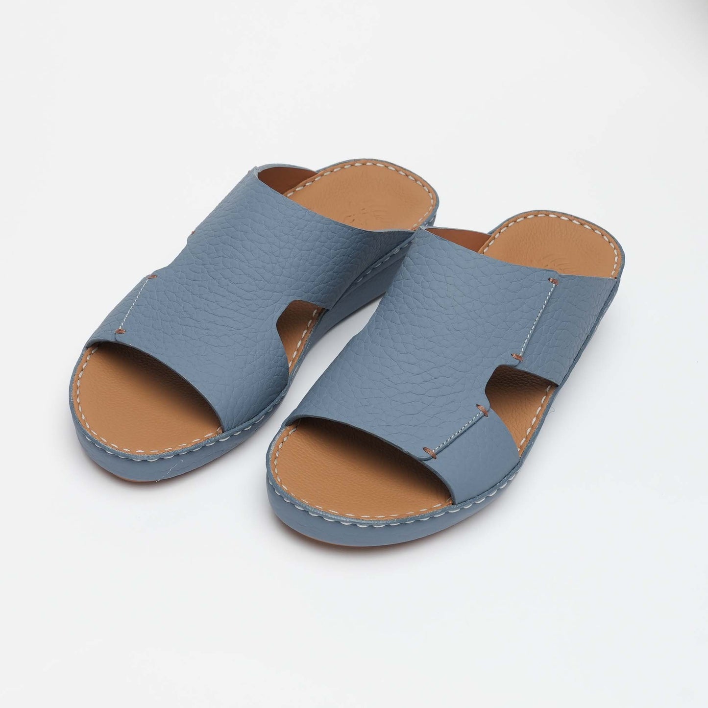 CSI-233-Sky Blue Arabic Male Sandals