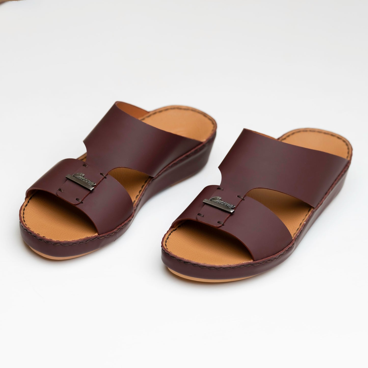 CSI-234-Marron Arabic Male Sandal