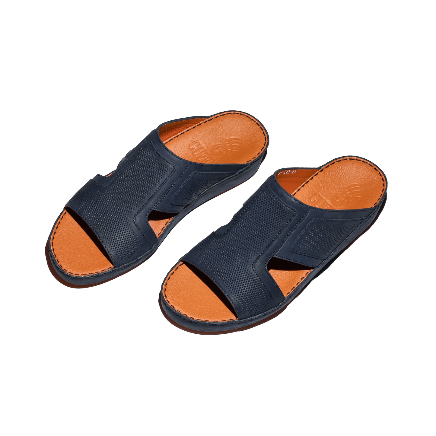 243-Navy Arabic Male Sandals New Arrivals