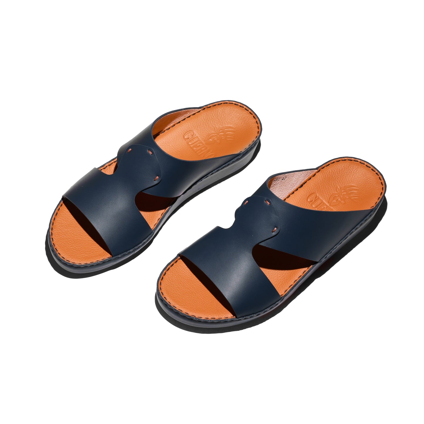 262-Navy Arabic Male Sandals New Arrivals