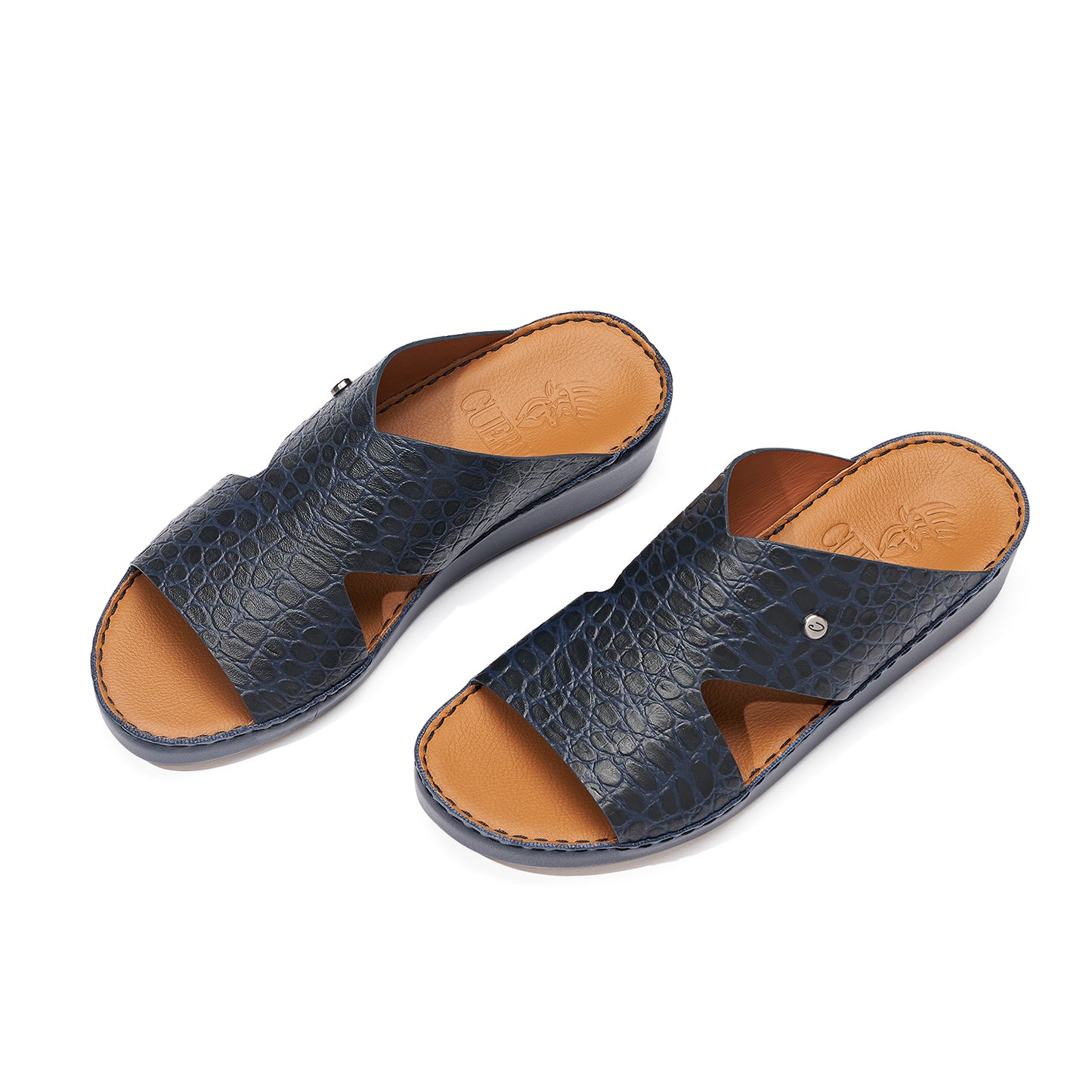 CS1-142 Navy Arabic Male Sandals