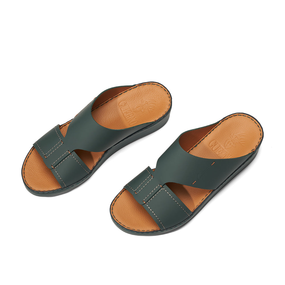 CSI-192-Cypress Green Arabic Male Sandal
