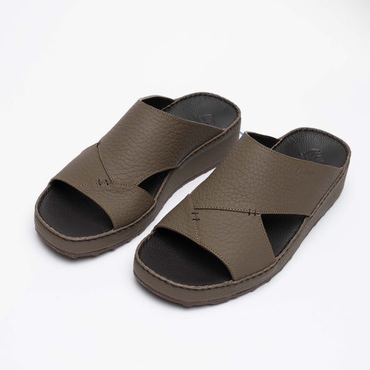 0221-Truffle Arabic Male Sandals New Arrivals