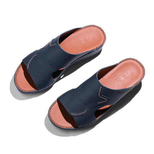 04013-Navy Arabic Male Sandals New Arrivals