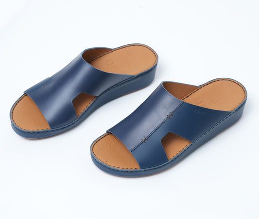 CS1-114-Dark Navy Arabic Male Sandal