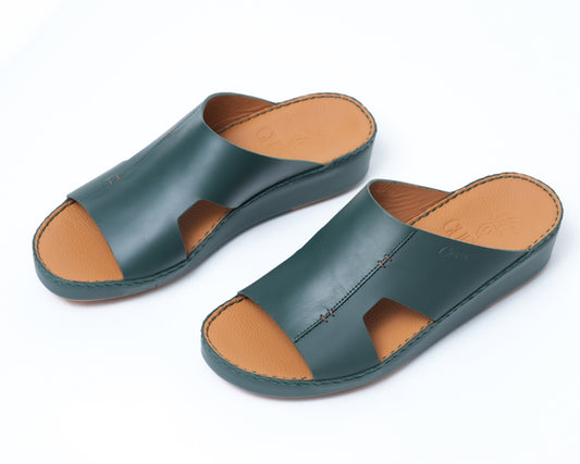 CS1-114-Cypress Green Arabic Male Sandal