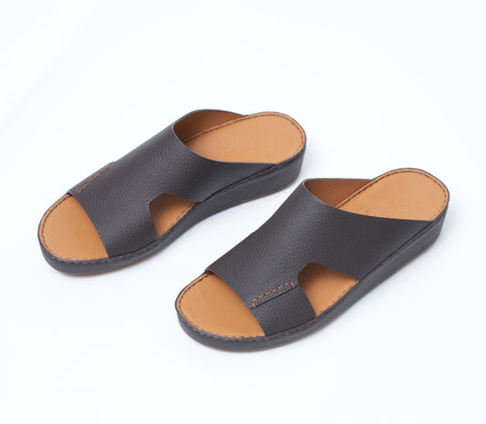 CS1  - 153-Brown Arabic Male Sandal