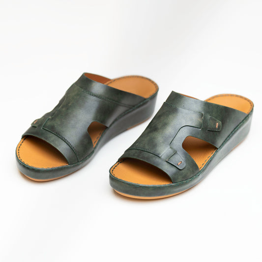 208-Haki Arabic Male Sandal New Arrivals