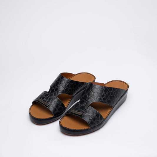 224-Grey Arabic Male Sandal NEW ARRIVALS