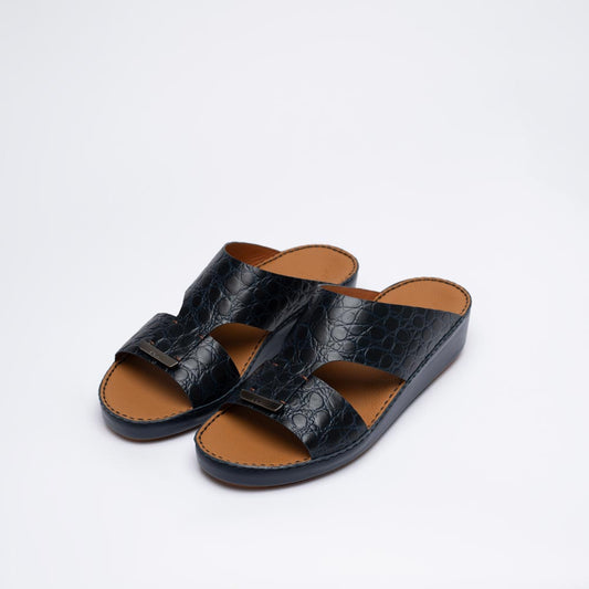 224-Navy Arabic Male Sandals NEW ARRIVALS