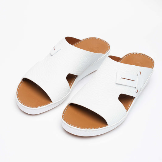 237-White Arabic Male Sandals New Arrivals