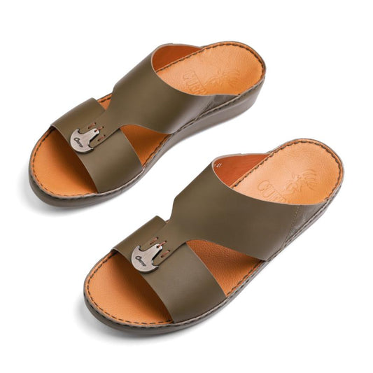 250-Truffle Arabic Male Sandals New Arrivals