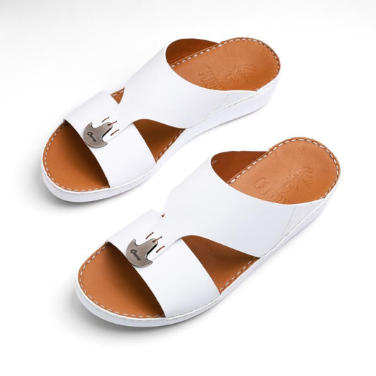 250-White Arabic Male Sandals New Arrivals