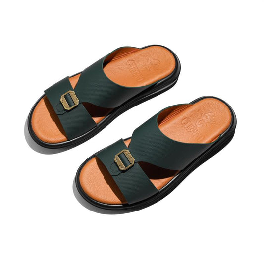808037-Cypress Green Arabic Male Sandals New Arrivals