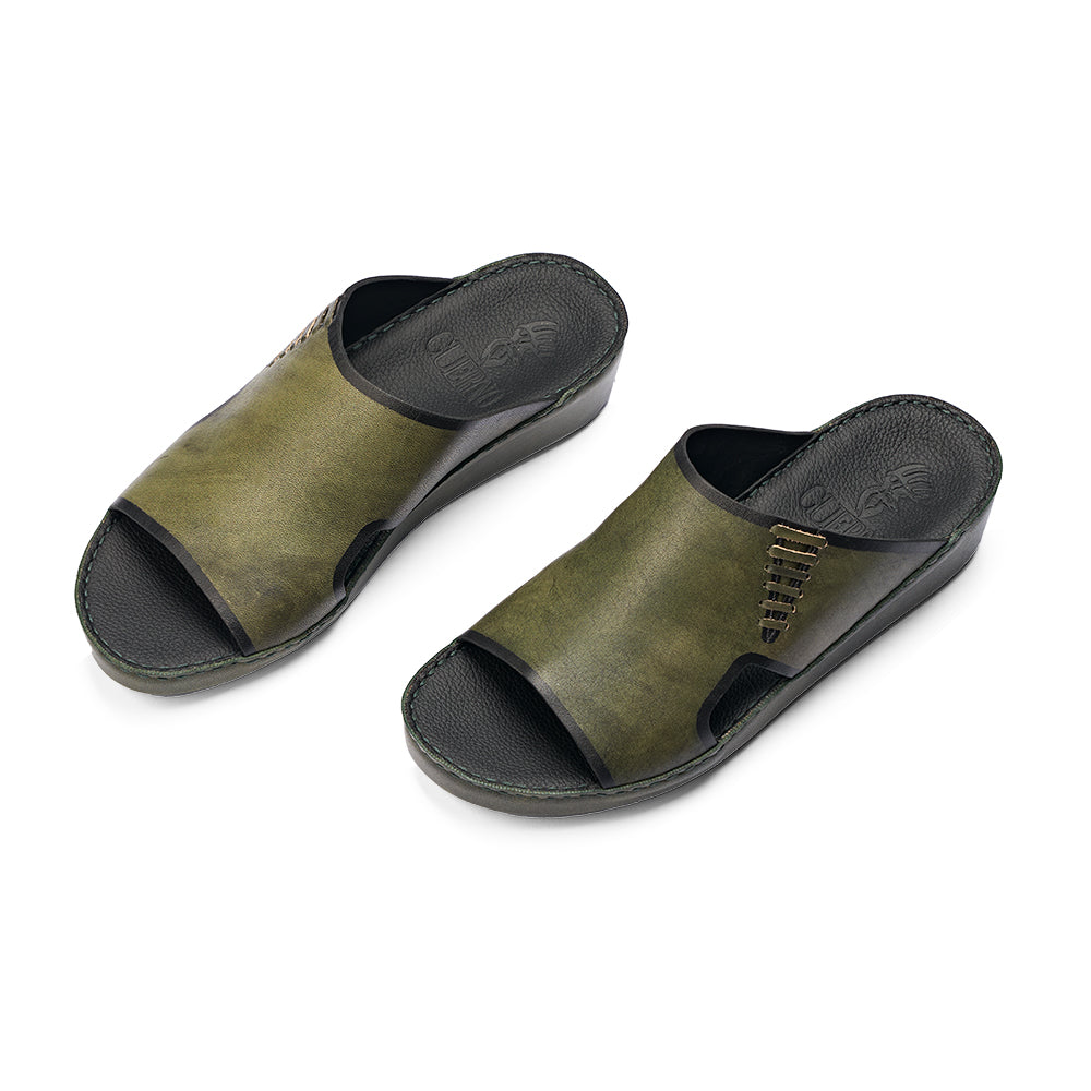 CSI-165-Haki Arabic Male Sandal