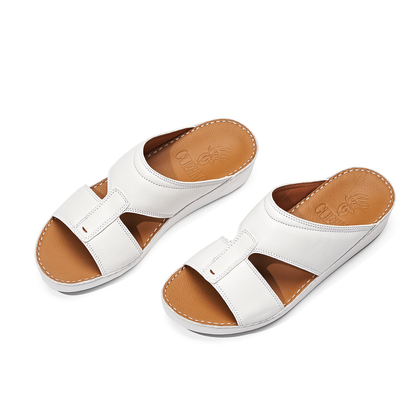 CS1-152 White Arabic Male Sandals