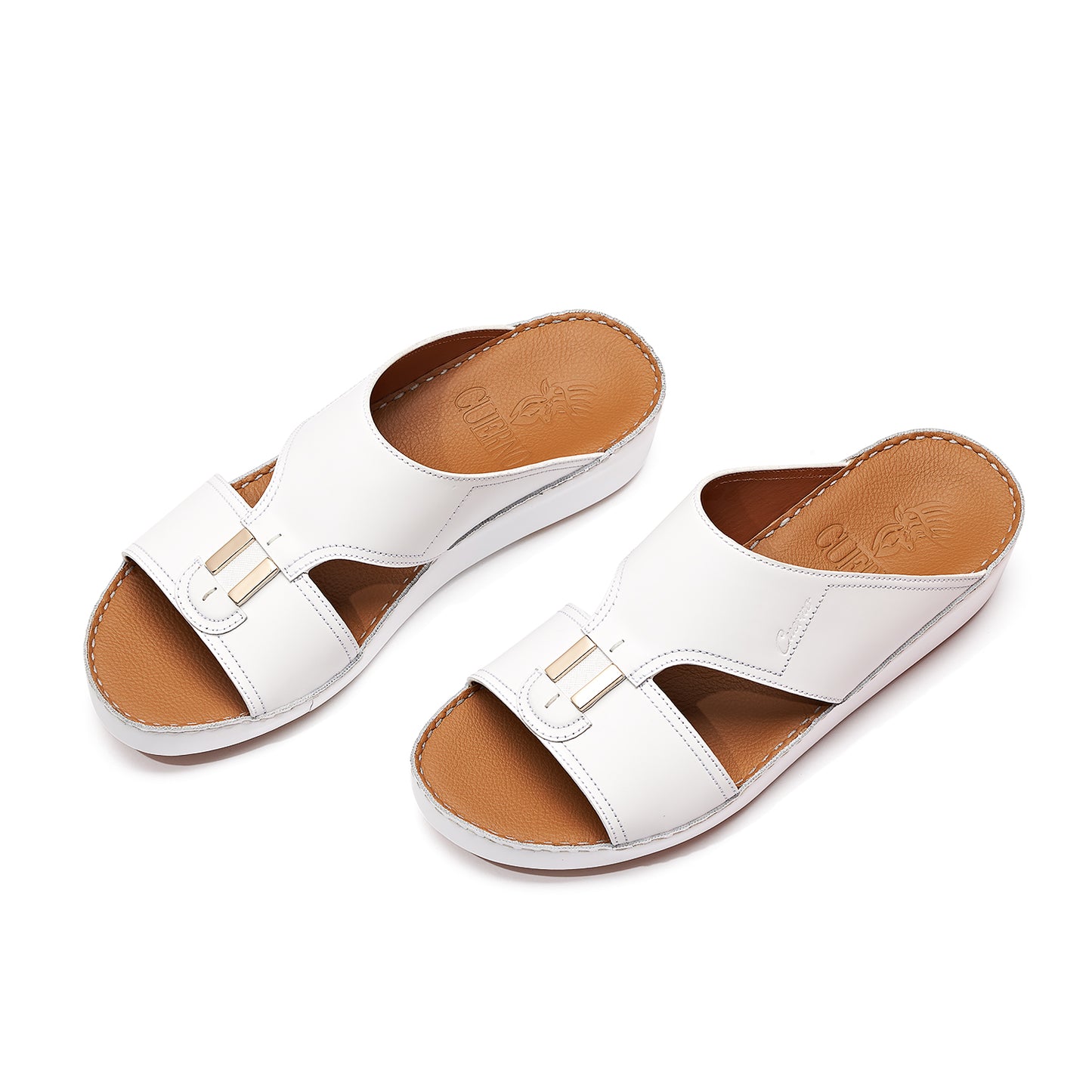 CS1-146 White Arabic Male Sandals