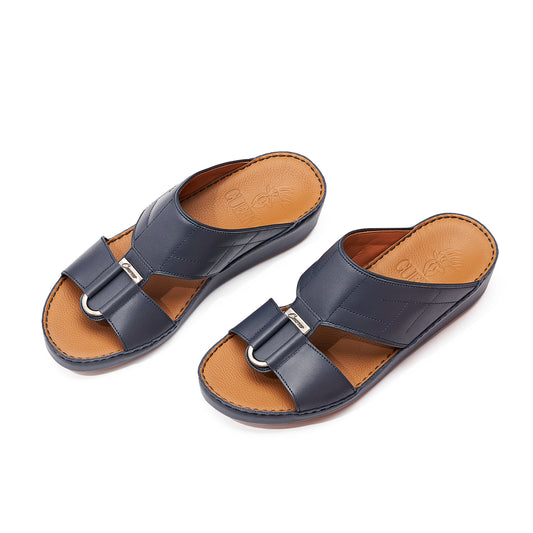 CS1-133 Navy Arabic Male Sandals