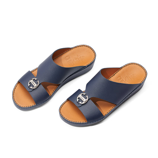 CS1-131 Navy Blue Arabic Male Sandals