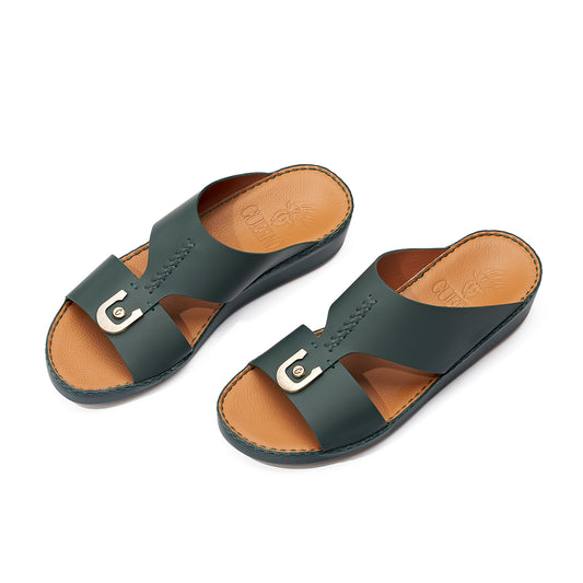 CS1-145 Cypress Green Arabic Male Sandals