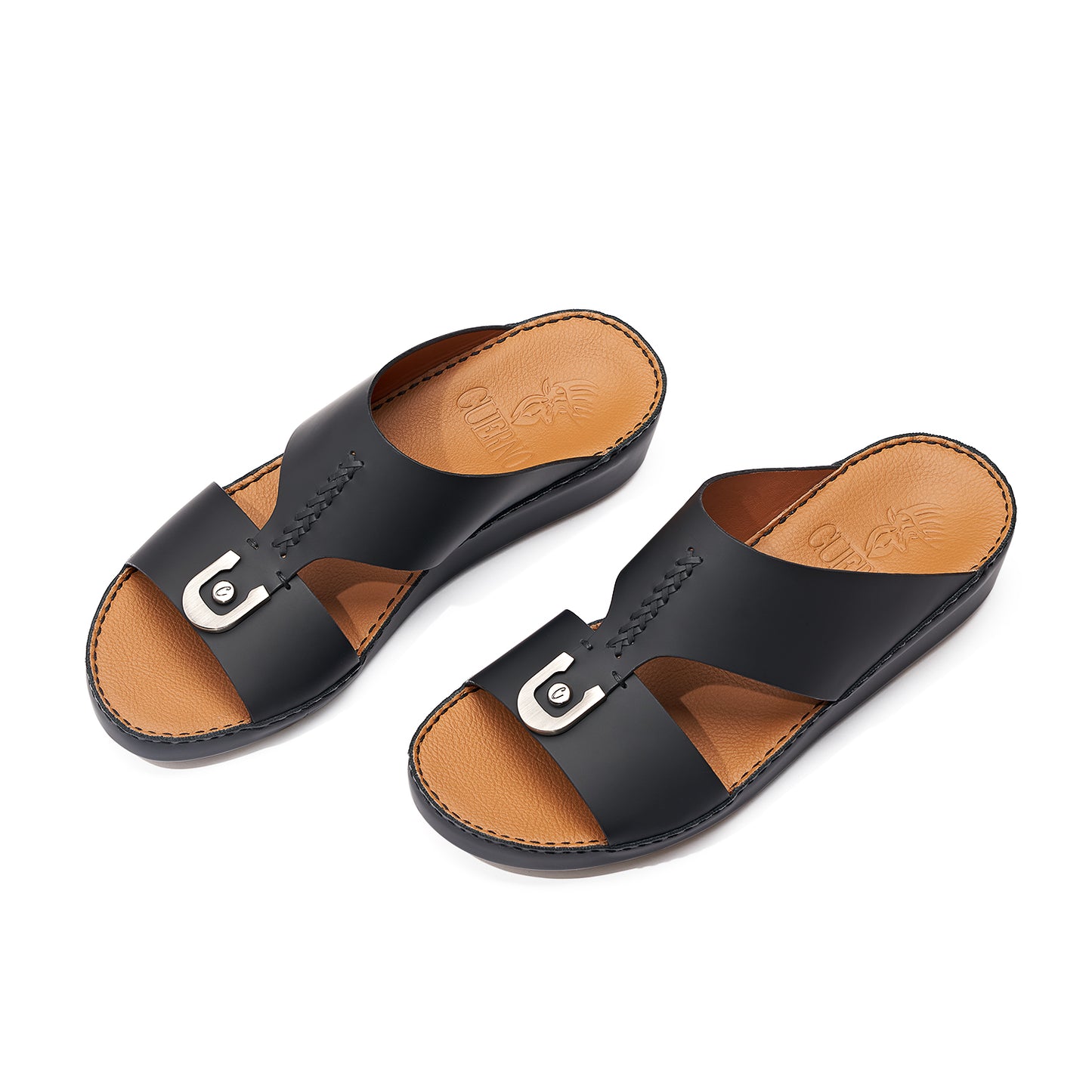 CS1-145 Black Arabic Male Sandals