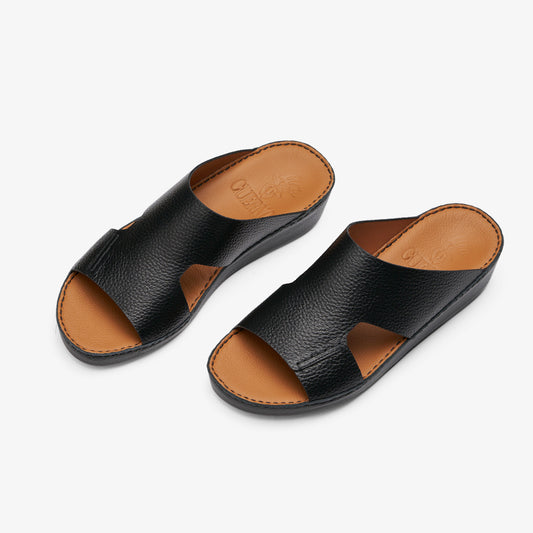 CS1 - 153 - Black Arabic Male Sandal